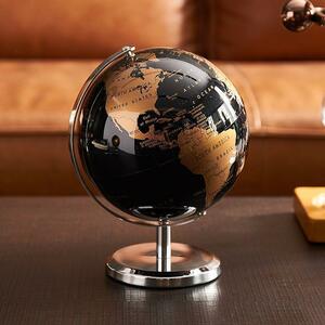  globe antique retro dressing up interior black Gold 