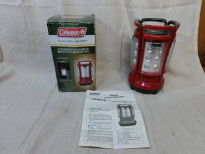 ● Coleman コールマン LEDランタン QUAD MULTI-PANEL LANTERN クアッド マルチパネルランタン ●