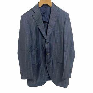 Tomorrowland Tomorrowland men's tailored jacket navy stripe 3B suit jacket inscription 44 men's S corresponding 