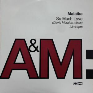 12inchレコード MALAIKA / SO MUCH LOVE (DAVID MORALES MIXES)