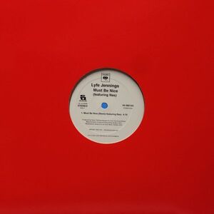 12inchレコード　LYFE JENNINGS / MUST BE NICE REMIX