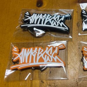 ANTIBCSC ラバーキーホルダー antibcsc soft rubber keyring オレンジorブラック