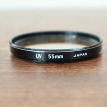 fb60590 レンズ保護フィルタ プロテクタ 3個 NIKKOR JAPAN UV 55mm L1Bc 52mm L39 52mm 3種 ジャンク_画像6