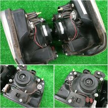 ★中古品★SUBARU スバル TV1 サンバー 純正 ヘッドライト 左右セット MITSUBA VC02-001 レンズくもり多 ゴム劣化有【他商品と同梱歓迎】_画像10