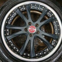 ★中古品★SSR SPEEDSTAR ヴィエナ メリージア 18インチ 7.5J＋50　100-5H　225/55R18/YOKOHAMA /4本セット【他商品と同梱歓迎】_画像4