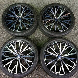 ★中古品★レアマイスター LFファースト 18×8J+30/114.3-5H 245/40R20 ヨコハマ AVID ENVigor 4本 2022年製 バリ山【他商品と同梱歓迎】