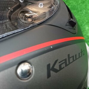 ★中古品★OGK Kabuto カブト EXCEED エクシード ジェットヘルメット 2022年製造 Mサイズ 57ｃｍ-58ｃｍ【他商品と同梱歓迎】の画像9