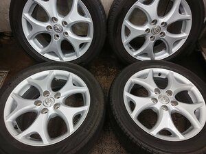 ★中古品★トヨタ エスティマ 純正タイヤホイールセット 215/55R17 17インチ 7J+50 エスティマ【他商品と同梱歓迎】