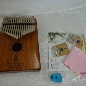 ★中古品★one tone カリンバ 17キー OTKL02-MHの画像1