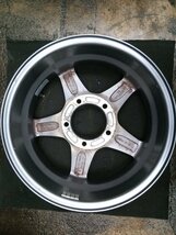 ★中古品★MANARAY SPORT 16×5.5J+22 139.7-5H ホイールセット 4本 SUZUKI ジムニーにて使用可能【他商品と同梱歓迎】_画像7