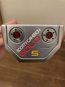 Scotty Cameron Golo レフティ スコッティキャメロン 左利き 美品 パター 34インチ タイトリスト Titleist ゴーロー キャメロン マレット