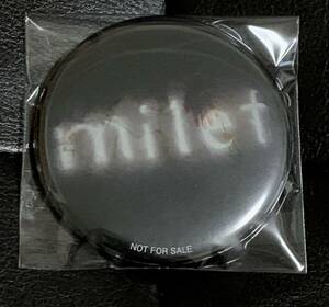 ■新品未開封/送料無料■milet visions 缶バッジ 楽天ブックス限定先着特典