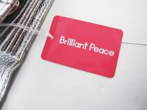 【新品】 BrilliantPeace 長財布 レディース 大容量 ギフト 大人 可愛い 小銭入れ 札入れ カード シルバー ■管理番号L27887YER-240328-50_画像6