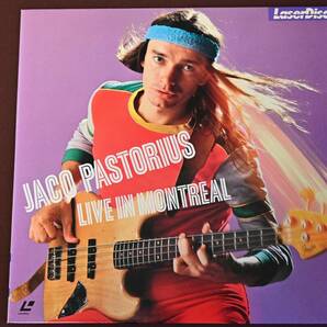 レーザーディスク ジャコ・パストリアス 「JACO PASTORIUS LIVE IN MONTREAL」