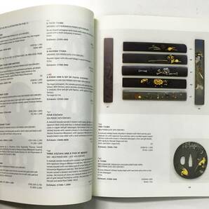 クリスティーズ日本美術オークションカタログ「Japanese Art and Design」[2004 Christie's] 刀剣 刀装具 鐔 彫金 漆器 蒔絵 陶磁器 古写真の画像5