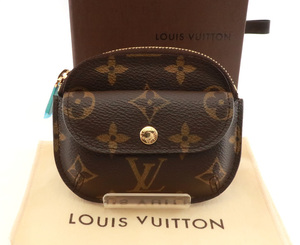 未使用 ルイヴィトン LOUIS VUITTON モノグラム ポルトモネ・シリング 小銭入れ ミニ財布 コインケース コンパクト M60025 /33085