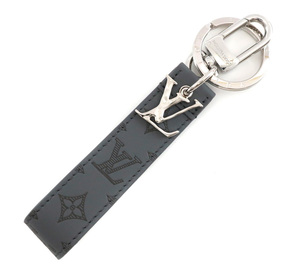  unused Louis Vuitton key holder * Dragon n key ring LV Shape M00893 LOUIS VUITTON gray /33057