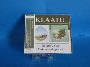 【中古CD】 国内盤　Klaatu Sir Army Suit / Endangered Species (2in1)　クラウトゥ