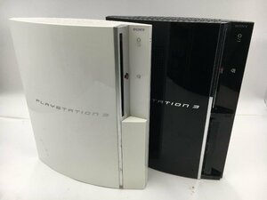 ♪▲【SONY ソニー】PS3 PlayStation3 60GB/40GB 2点セット CECHA00 CECHH00 まとめ売り 0301 2