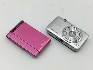 ♪▲【SONY ソニー】コンパクトデジタルカメラ 2点セット Cyber-shot DSC-T90/DSC-WX30 まとめ売り 0306 8