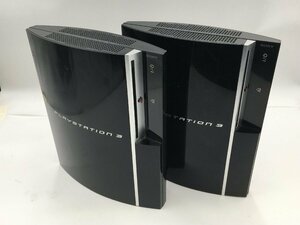 ♪▲【SONY ソニー】PS3 PlayStation3 80GB 2点セット CECHL00 まとめ売り 0307 2