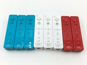 ♪▲【Nintendo ニンテンドー】Wii リモコン プラス 8点セット RVL-036 まとめ売り 0308 6