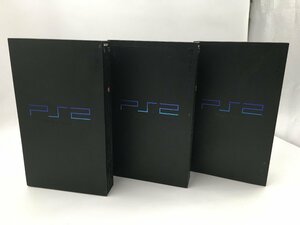 ♪▲【SONY ソニー】PS2 PlayStation2 本体 3点セット SCPH-30000 まとめ売り 0308 2