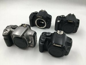 ♪▲【Canon キャノン】デジタル一眼レフカメラボディ 4点セット 部品取り EOS Kiss X2/Digital N/Digital まとめ売り 0308 8