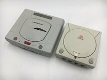 ♪▲【SEGA セガ】セガサターン/ドリームキャスト 本体 2点セット HST-3220 HKT-3000 まとめ売り 0313 2_画像1