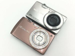 ♪▲【CASIO カシオ】コンパクトデジタルカメラ 2点セット EX-S200/EX-Z770 まとめ売り 0325 8