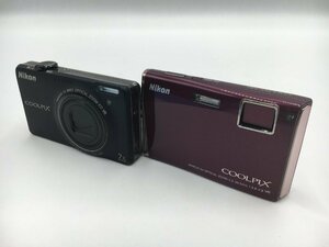 ♪▲【Nikon ニコン】コンパクトデジタルカメラ 2点セット COOLPIX S6000/S60 まとめ売り 0326 8