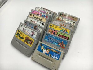 ♪▲【HUDSON 他 ハドソン】SFC スーパーファミコン ゲームソフト 大貝獣物語 他 16点セット まとめ売り 0327 16