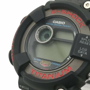♪▲【CASIO カシオ】G-SHOCK FROGMAN ブラック文字盤 デジタル腕時計 DW-8200 0329 15の画像1