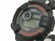 ♪▲【CASIO カシオ】G-SHOCK FROGMAN ブラック文字盤 デジタル腕時計 DW-8200 0329 15_画像1