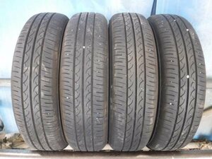 送料無料★9分山 22年 4本 ヨコハマ 145/80R13 BluEarth 13インチ★33956