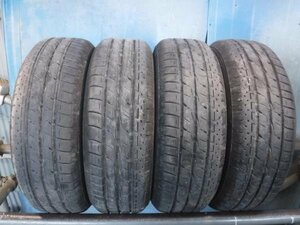 送料無料★9分山 21年 4本 ブリヂストン 195/65R15 LUFT RVⅡ 15インチ★34182