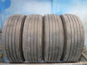 送料無料★8分山 21年 4本 ダンロップ 215/60R17 VEURO VE304 17インチ★34226