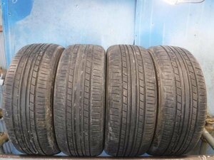 送料無料★7～8分山 21年 4本 ヨコハマ 215/50R17 ECOS ES31 17インチ★34229