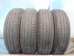 送料無料★8分山 19年 ブリヂストン 4本 155/65R14 SL101 14インチ★34233