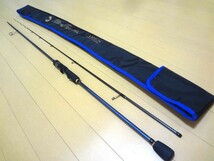 宇崎日新 アレス ブラックジャガー 漢気 BJOS 702M 中錘式専用モデル（美品）_画像2