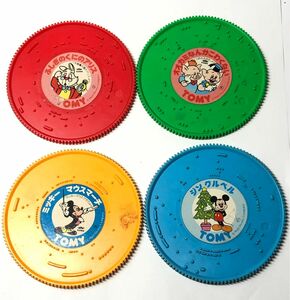 TOMY トミー メロディポッポ用レコード　4枚8曲