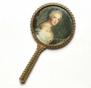 # antique style hand-mirror .. Marie * Anne towa net . image hand mirror Gold Bros 