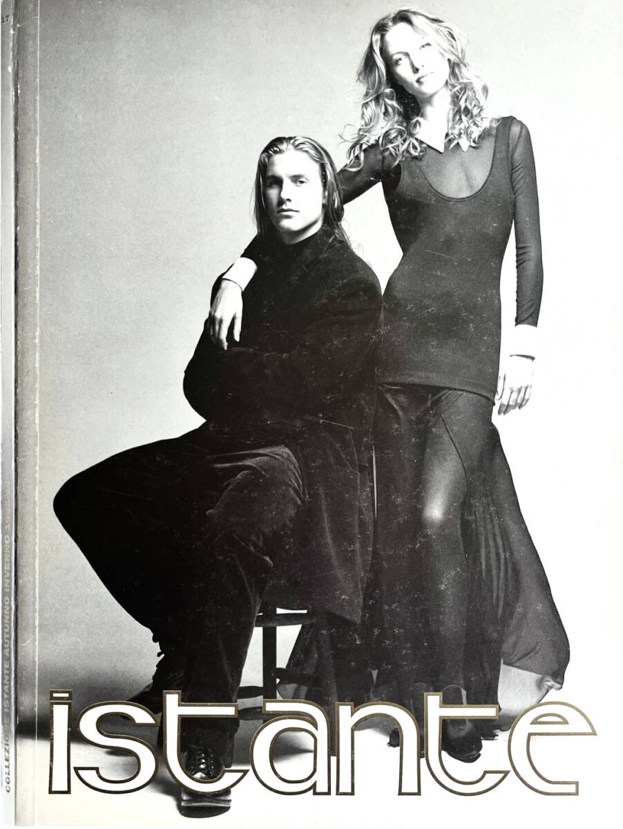 ■ Collezione Istante Autunno Inverno1993-94 No.17 Istante Collection Photobook by Patrick Demarchelier Not for sale Official retailer, cormorant, Versace, others
