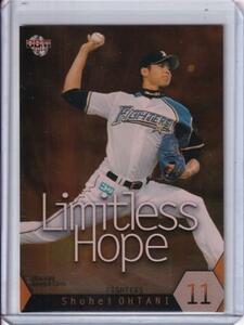 2014 BBM 1st 大谷翔平(北海道日本ハム) 100枚限定 Limitless Hope パラレル #354