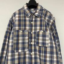 美品 Engineered Garments work shirt S チェック エンジニアード ガーメンツ ワーク シャツ_画像2