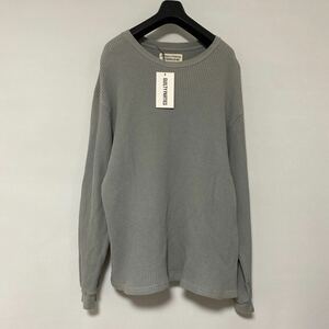 美品 ワコマリア ワッフル カットソー L サーマル L/S T シャツ wacko maria グレー