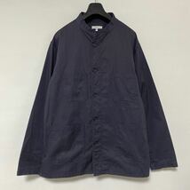 美品 Engineered Garments スタンド カラー ジャケット M エンジニアードガーメンツ カバーオール コットン cotton_画像1