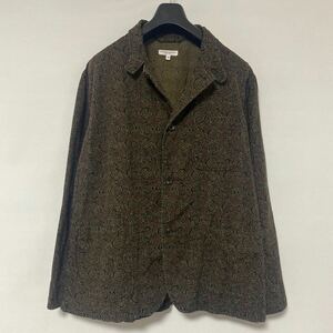 美品 Engineered Garments loiter jacket S エンジニアード ガーメンツ ロイター ジャケット コットン cotton 柄 ペイズリー