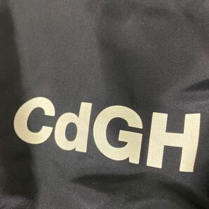 美品 22 〜 23 aw COMME des GARCONS HOMME ロゴ ショルダー バッグ ブラック BLACK カモ 迷彩 コムデギャルソン オム CDGH キルティングの画像2