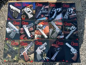 ガン モデルガン 月刊 Gun 当時物 雑誌 射撃 GUN 